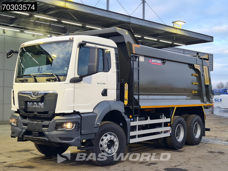 MAN TGS 33.480 6X4 NEW! 20m3 Tipper Steelsuspension Big-Axle Automatic Euro 6 - Kipper: das Bild 3 MAN TGS 33.480 6X4 NEW! 20m3 Tipper Steelsuspension Big-Axle Automatic Euro 6 - Kipper: das Bild 3