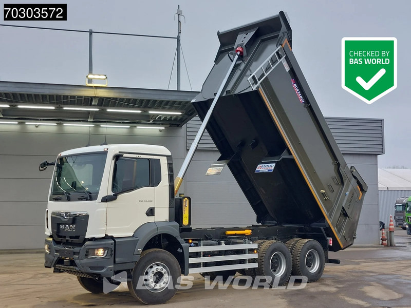 MAN TGS 33.480 6X4 NEW! 20m3 Tipper Steelsuspension Big-Axle Automatic Euro 6 - Kipper: das Bild 1 MAN TGS 33.480 6X4 NEW! 20m3 Tipper Steelsuspension Big-Axle Automatic Euro 6 - Kipper: das Bild 1