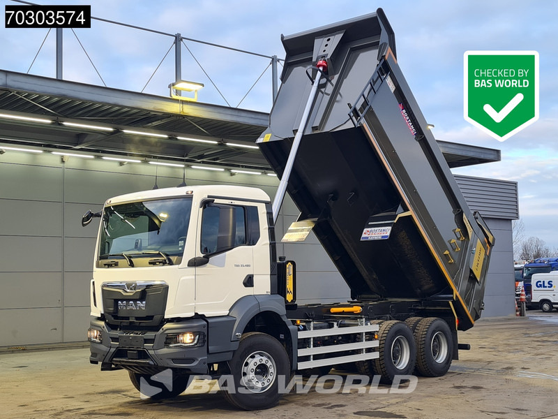 MAN TGS 33.480 6X4 NEW! 20m3 Tipper Steelsuspension Big-Axle Automatic Euro 6 - Kipper: das Bild 1 MAN TGS 33.480 6X4 NEW! 20m3 Tipper Steelsuspension Big-Axle Automatic Euro 6 - Kipper: das Bild 1