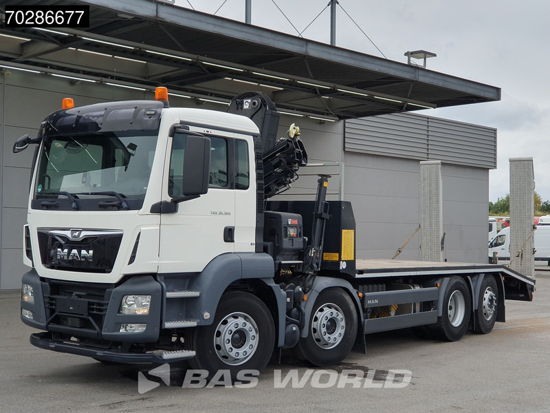 MAN TGS 35.360 8X2 HIAB X-Hiduo 158 BS-3 Crane Lift+lenkasche Machine transporter Euro 6 – Leasing MAN TGS 35.360 8X2 HIAB X-Hiduo 158 BS-3 Crane Lift+lenkasche Machine transporter Euro 6: das Bild 8