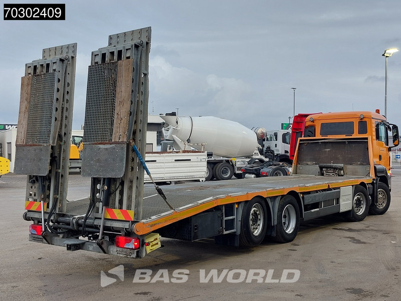 MAN TGS 35.400 8X2 Machine transporter Hydraulic Ramps Winch Lift+Steering Axle Euro 6 - Autotransporter LKW: das Bild 5 MAN TGS 35.400 8X2 Machine transporter Hydraulic Ramps Winch Lift+Steering Axle Euro 6 - Autotransporter LKW: das Bild 5
