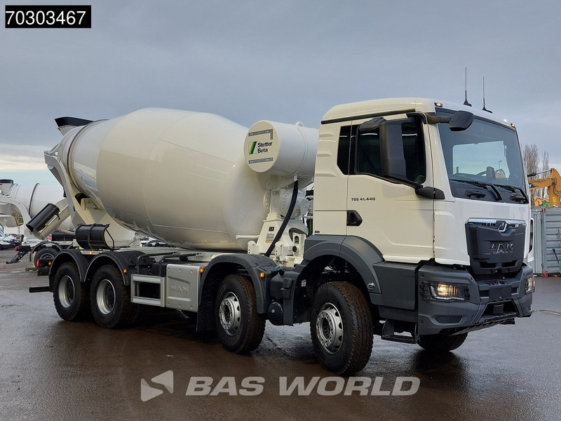 MAN TGS 41.440 8X4 NEW! 12m3 Stetter Mixer Big-Axle Steelsuspension Automatic Euro 6 - Fahrmischer: das Bild 3 MAN TGS 41.440 8X4 NEW! 12m3 Stetter Mixer Big-Axle Steelsuspension Automatic Euro 6 - Fahrmischer: das Bild 3