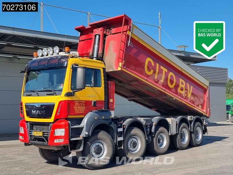 MAN TGS 41.480 10X8 NL-Truck BigAxle 10x8 22m3 Tipper Navi Euro 6 - Kipper: das Bild 1 MAN TGS 41.480 10X8 NL-Truck BigAxle 10x8 22m3 Tipper Navi Euro 6 - Kipper: das Bild 1
