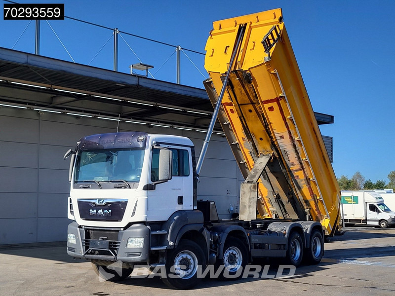 MAN TGS 41.510 8X4 19m3 Meiller tipper Steelsuspension Manual Big-Axle Euro 6 - Kipper: das Bild 3 MAN TGS 41.510 8X4 19m3 Meiller tipper Steelsuspension Manual Big-Axle Euro 6 - Kipper: das Bild 3