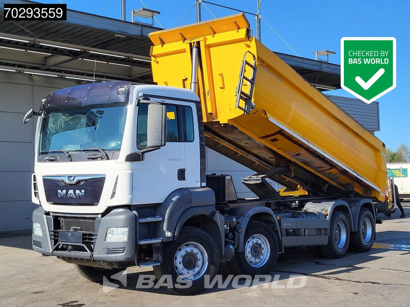 MAN TGS 41.510 8X4 19m3 Meiller tipper Steelsuspension Manual Big-Axle Euro 6 - Kipper: das Bild 1 MAN TGS 41.510 8X4 19m3 Meiller tipper Steelsuspension Manual Big-Axle Euro 6 - Kipper: das Bild 1