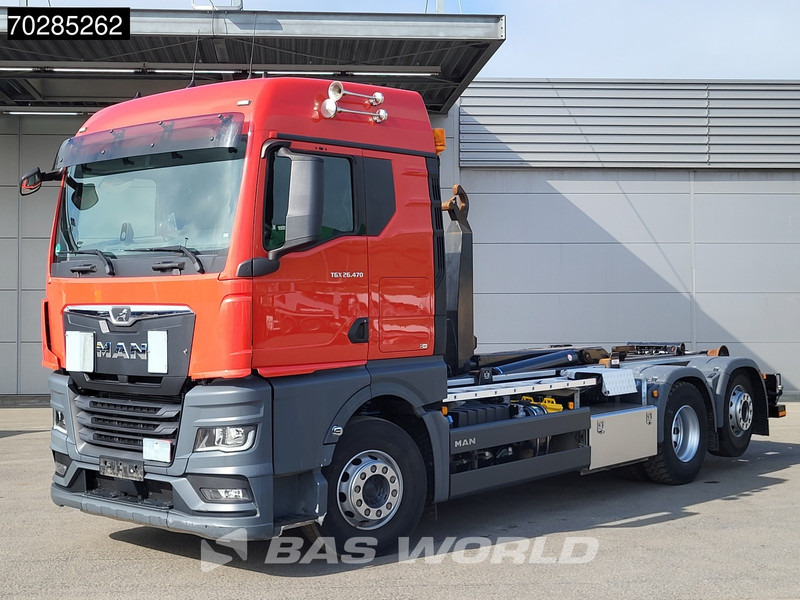 MAN TGX 26.470 TGX 6X2 VDL S-21-6200 ADR Retarder Lift+Lenkachse ACC Euro 6 - Abrollkipper: das Bild 3 MAN TGX 26.470 TGX 6X2 VDL S-21-6200 ADR Retarder Lift+Lenkachse ACC Euro 6 - Abrollkipper: das Bild 3