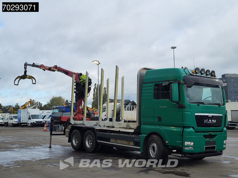 MAN TGX 26.540 6X4 TAJFUN L150Z.96 woodcrane Holztransport Manual Retarder Euro 5 - Holztransporter, Autokran: das Bild 3 MAN TGX 26.540 6X4 TAJFUN L150Z.96 woodcrane Holztransport Manual Retarder Euro 5 - Holztransporter, Autokran: das Bild 3