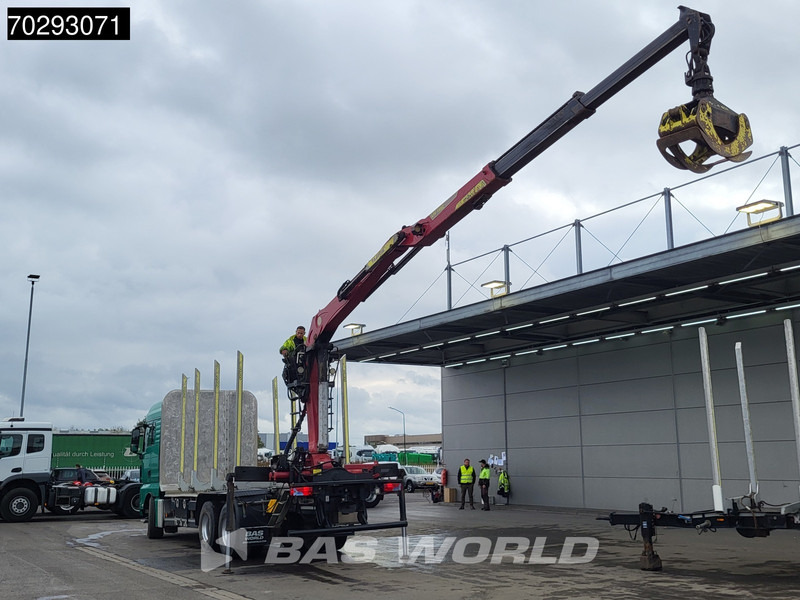 MAN TGX 26.540 6X4 TAJFUN L150Z.96 woodcrane Holztransport Manual Retarder Euro 5 - Holztransporter, Autokran: das Bild 2 MAN TGX 26.540 6X4 TAJFUN L150Z.96 woodcrane Holztransport Manual Retarder Euro 5 - Holztransporter, Autokran: das Bild 2