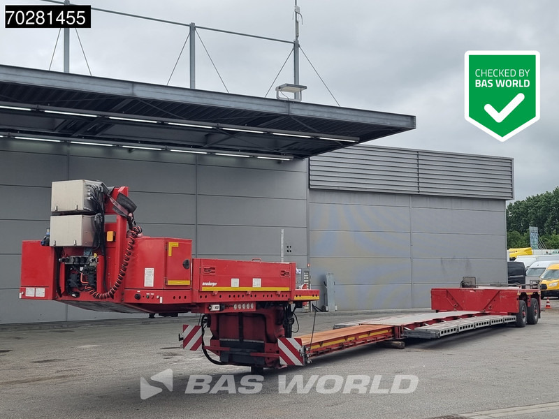 MEUSBURGER Type MPG-2 2 axles Extendable 2xLenkachse Gooseneck - Tieflader Auflieger: das Bild 1 MEUSBURGER Type MPG-2 2 axles Extendable 2xLenkachse Gooseneck - Tieflader Auflieger: das Bild 1