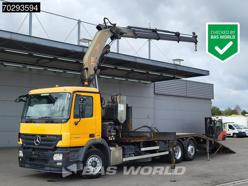 Mercedes-Benz Actros 2532 6X2 PM 30 T/M Crane Kran Remote Lift+Steering Axle 3-Pedals - Pritsche LKW, Autokran: das Bild 1 Mercedes-Benz Actros 2532 6X2 PM 30 T/M Crane Kran Remote Lift+Steering Axle 3-Pedals - Pritsche LKW, Autokran: das Bild 1