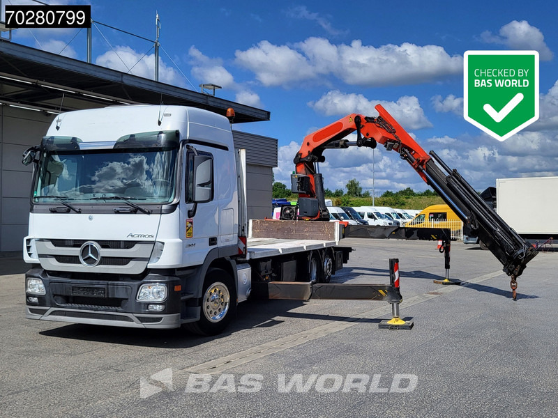 Mercedes-Benz Actros 2544 6X2 Palfinger PK 53002 SH Kran Crane Lift-Lenkachse Euro 5 - Pritsche LKW, Autokran: das Bild 1 Mercedes-Benz Actros 2544 6X2 Palfinger PK 53002 SH Kran Crane Lift-Lenkachse Euro 5 - Pritsche LKW, Autokran: das Bild 1