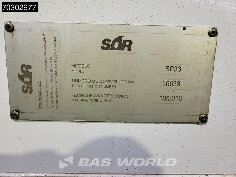 Koffer LKW Mercedes-Benz Actros 2636 Actros 6X2 Steering Axle 2t Tailgate Full Air Euro 6: das Bild 19