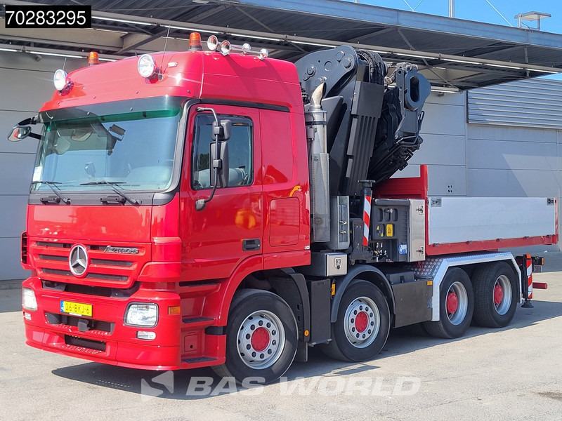 Mercedes-Benz Actros 2648 850 8X4 Effer 350/9S Kran Fifth wheel Big-Axle Automatic Euro 5 - Pritsche LKW, Autokran: das Bild 2 Mercedes-Benz Actros 2648 850 8X4 Effer 350/9S Kran Fifth wheel Big-Axle Automatic Euro 5 - Pritsche LKW, Autokran: das Bild 2