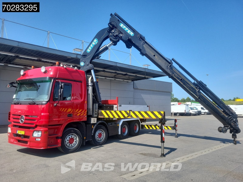 Mercedes-Benz Actros 2648 850 8X4 Effer 850/9S Kran Fifth wheel Big-Axle Automatic Euro 5 - Pritsche LKW, Autokran: das Bild 3 Mercedes-Benz Actros 2648 850 8X4 Effer 850/9S Kran Fifth wheel Big-Axle Automatic Euro 5 - Pritsche LKW, Autokran: das Bild 3