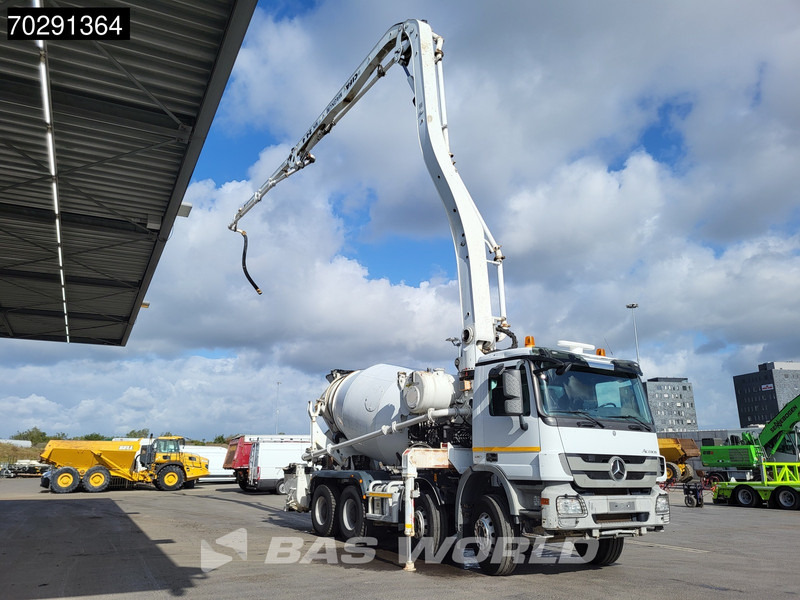 Mercedes-Benz Actros 3241 8X4 Cifa MK24.4Z Pompe+Mixer Retarder 3-Pedals Steelsuspension Big-Axle Euro 5 - Betonpumpe: das Bild 3 Mercedes-Benz Actros 3241 8X4 Cifa MK24.4Z Pompe+Mixer Retarder 3-Pedals Steelsuspension Big-Axle Euro 5 - Betonpumpe: das Bild 3