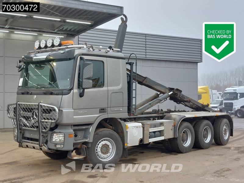 Mercedes-Benz Actros 3248 Actros 8X4 HIAB XR24SL59 Multilift Lift+steering Axle Big-Axle AUtomatic Euro 5 - Abrollkipper: das Bild 1 Mercedes-Benz Actros 3248 Actros 8X4 HIAB XR24SL59 Multilift Lift+steering Axle Big-Axle AUtomatic Euro 5 - Abrollkipper: das Bild 1