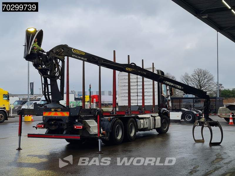 Mercedes-Benz Actros 3353 6X4 Palfinger Epsilon M12Z woodcrane Holztransport Retarder Euro 6 - Holztransporter, Autokran: das Bild 5 Mercedes-Benz Actros 3353 6X4 Palfinger Epsilon M12Z woodcrane Holztransport Retarder Euro 6 - Holztransporter, Autokran: das Bild 5