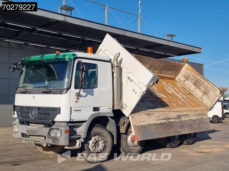 Mercedes-Benz Actros 4141 8X4 12m3 Meiller 2-way tipper steelsuspension Euro 4 - Kipper: das Bild 3 Mercedes-Benz Actros 4141 8X4 12m3 Meiller 2-way tipper steelsuspension Euro 4 - Kipper: das Bild 3