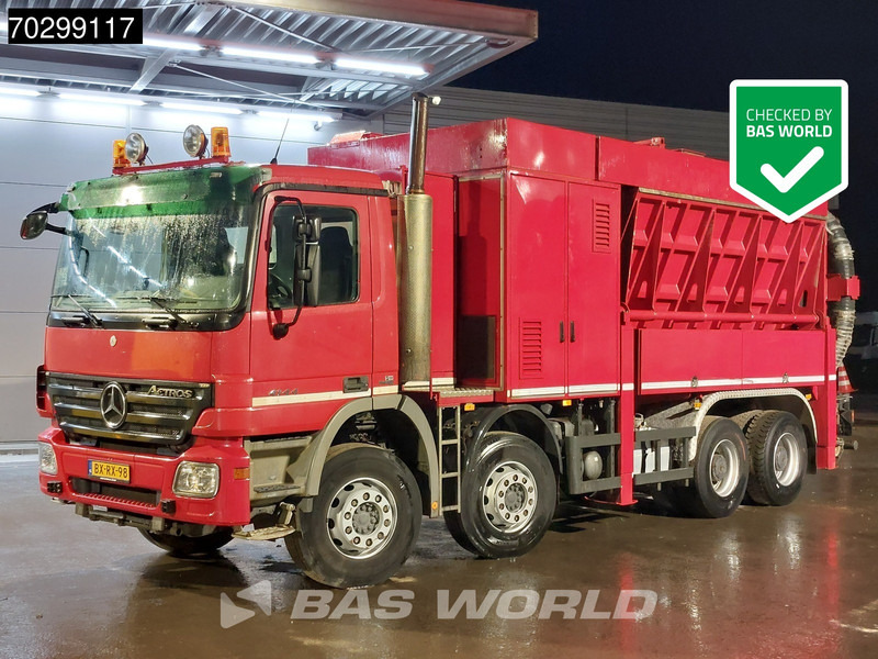 Mercedes-Benz Actros 4144 Actros 8X4 10m3 RESCHWITZER ESE 32/10-DV-K Saugbagger Big-Axle Euro 5 - Saug-/ Spülfahrzeug: das Bild 1 Mercedes-Benz Actros 4144 Actros 8X4 10m3 RESCHWITZER ESE 32/10-DV-K Saugbagger Big-Axle Euro 5 - Saug-/ Spülfahrzeug: das Bild 1
