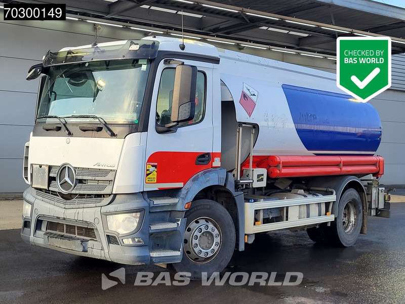 Mercedes-Benz Antos 1824 4X2 13.500Liter Fuel tanker ADR Automatic Euro 6 - Tankwagen: das Bild 1 Mercedes-Benz Antos 1824 4X2 13.500Liter Fuel tanker ADR Automatic Euro 6 - Tankwagen: das Bild 1