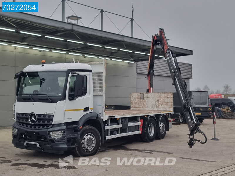 Mercedes-Benz Arocs 2536 6X2 Palfinger PK 16002 Crane Lenkasche Euro 6 - Pritsche LKW, Autokran: das Bild 5 Mercedes-Benz Arocs 2536 6X2 Palfinger PK 16002 Crane Lenkasche Euro 6 - Pritsche LKW, Autokran: das Bild 5