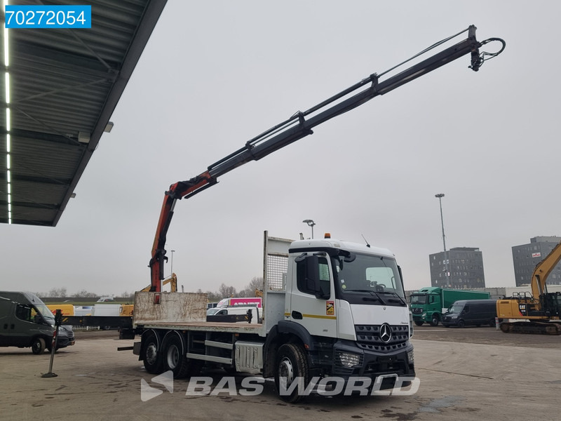 Mercedes-Benz Arocs 2536 6X2 Palfinger PK 16002 Crane Lenkasche Euro 6 - Pritsche LKW, Autokran: das Bild 3 Mercedes-Benz Arocs 2536 6X2 Palfinger PK 16002 Crane Lenkasche Euro 6 - Pritsche LKW, Autokran: das Bild 3