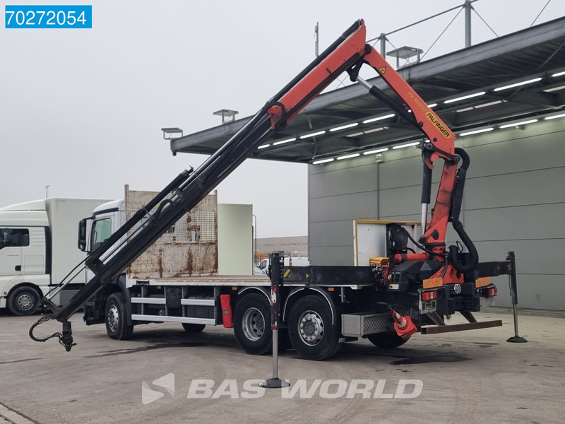 Pritsche LKW, Autokran Mercedes-Benz Arocs 2536 6X2 Palfinger PK 16002 Crane Lenkasche Euro 6: das Bild 6
