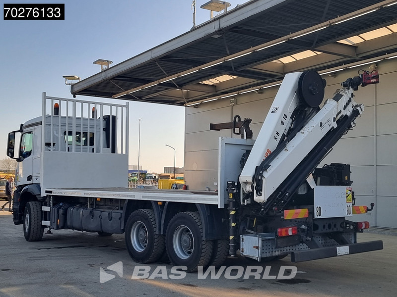Pritsche LKW, Autokran Mercedes-Benz Arocs 2636 6X4 HIAB X-HIDUO 188 ES-S Crane Kran Big axle Euro 6: das Bild 8