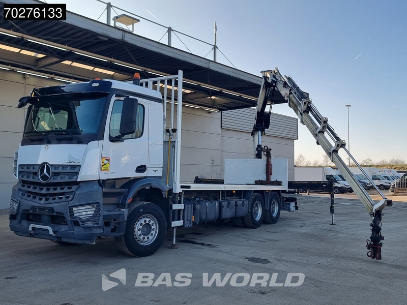 Mercedes-Benz Arocs 2636 6X4 HIAB X-HIDUO 188 ES-S Crane Kran Big axle Euro 6 - Pritsche LKW, Autokran: das Bild 5 Mercedes-Benz Arocs 2636 6X4 HIAB X-HIDUO 188 ES-S Crane Kran Big axle Euro 6 - Pritsche LKW, Autokran: das Bild 5