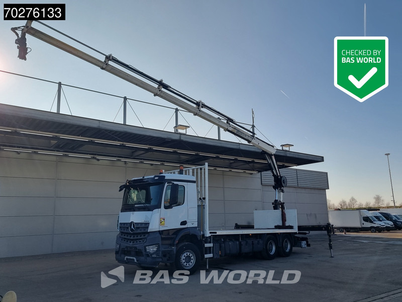Mercedes-Benz Arocs 2636 6X4 HIAB X-HIDUO 188 ES-S Crane Kran Big axle Euro 6 - Pritsche LKW, Autokran: das Bild 1 Mercedes-Benz Arocs 2636 6X4 HIAB X-HIDUO 188 ES-S Crane Kran Big axle Euro 6 - Pritsche LKW, Autokran: das Bild 1