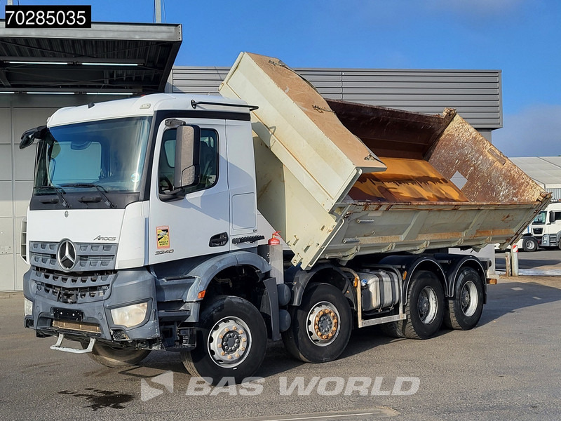 Mercedes-Benz Arocs 3240 8X4 12m3 2-side Tipper Steel Suspension Automatic Big-Axle Euro 6 - Kipper: das Bild 5 Mercedes-Benz Arocs 3240 8X4 12m3 2-side Tipper Steel Suspension Automatic Big-Axle Euro 6 - Kipper: das Bild 5