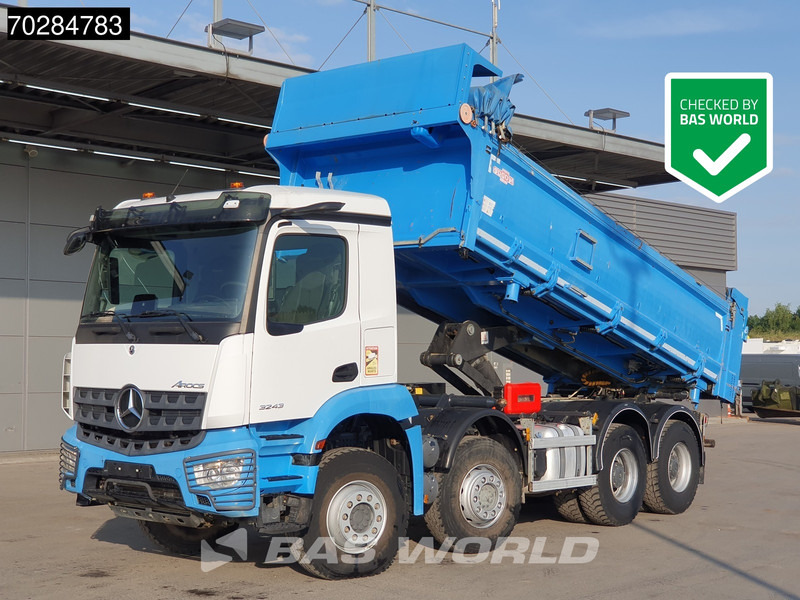 Mercedes-Benz Arocs 3243 8X4 14m3 2-side tipper Big-Axle Steelsuspension Navi Euro 6 - Kipper: das Bild 1 Mercedes-Benz Arocs 3243 8X4 14m3 2-side tipper Big-Axle Steelsuspension Navi Euro 6 - Kipper: das Bild 1