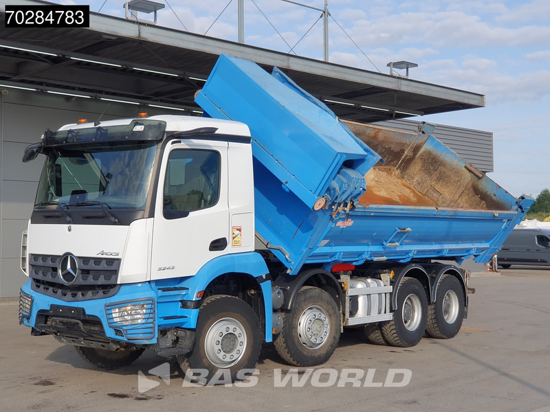 Mercedes-Benz Arocs 3243 8X4 14m3 2-side tipper Big-Axle Steelsuspension Navi Euro 6 - Kipper: das Bild 5 Mercedes-Benz Arocs 3243 8X4 14m3 2-side tipper Big-Axle Steelsuspension Navi Euro 6 - Kipper: das Bild 5