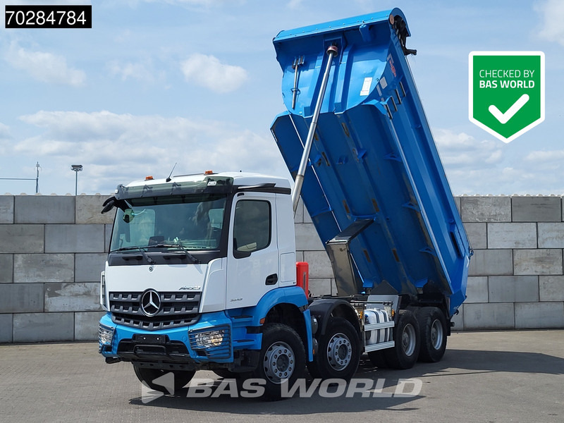 Mercedes-Benz Arocs 3243 8X4 16m3 tipper Big-Axle Steelsuspension Automatic Navi Euro 6 - Kipper: das Bild 1 Mercedes-Benz Arocs 3243 8X4 16m3 tipper Big-Axle Steelsuspension Automatic Navi Euro 6 - Kipper: das Bild 1