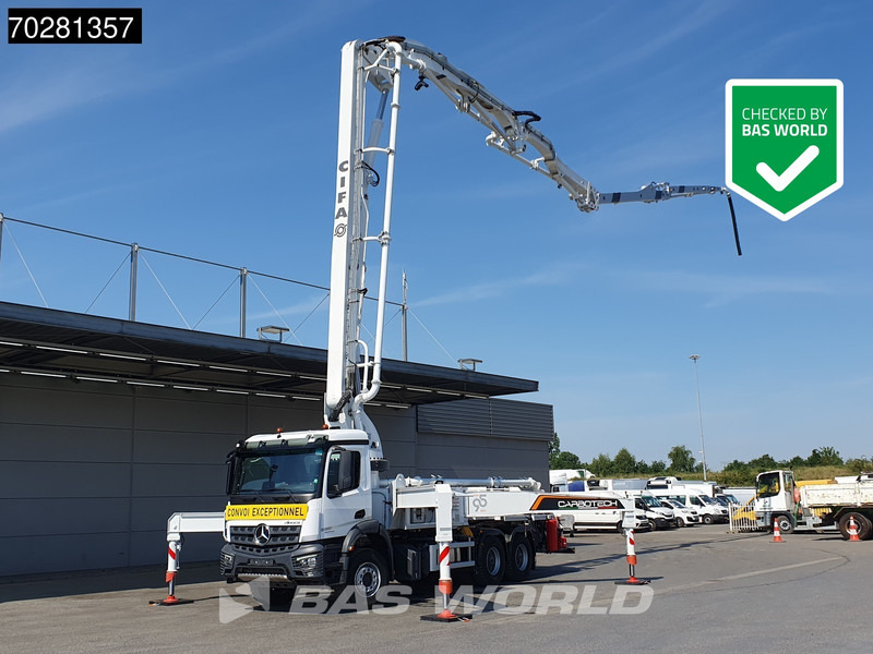 Mercedes-Benz Arocs 3343 6X4 CIFA K40H Carbotech Pump 5 arm Big-Axle Navi Euro 6 - Betonpumpe: das Bild 1 Mercedes-Benz Arocs 3343 6X4 CIFA K40H Carbotech Pump 5 arm Big-Axle Navi Euro 6 - Betonpumpe: das Bild 1