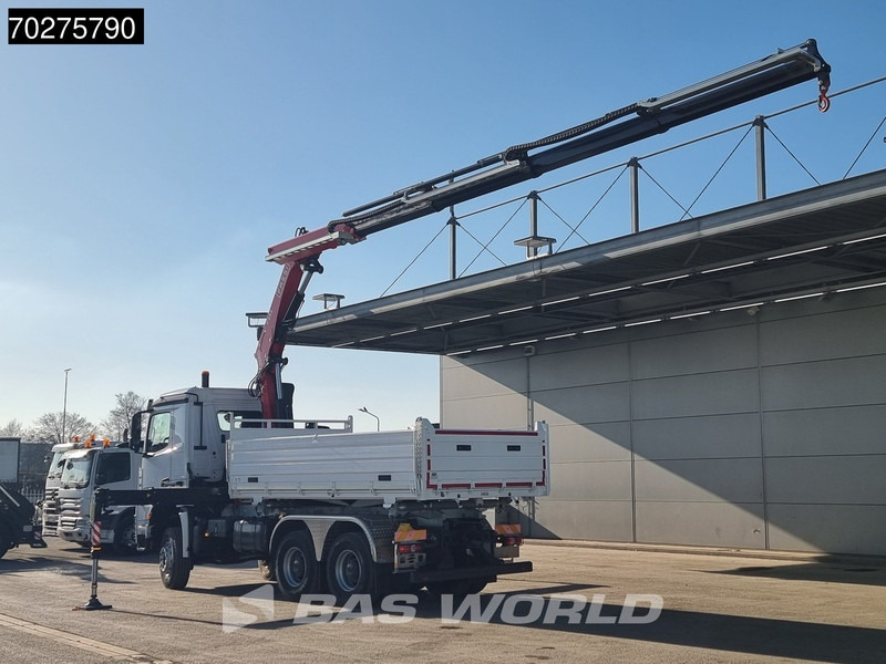 Mercedes-Benz Arocs 3348 6X6 Full Steel Retarder Fassi 25T/M Crane Kran Euro 6 - Kipper, Autokran: das Bild 2 Mercedes-Benz Arocs 3348 6X6 Full Steel Retarder Fassi 25T/M Crane Kran Euro 6 - Kipper, Autokran: das Bild 2
