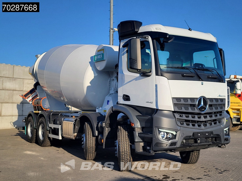 Mercedes-Benz Arocs 4142 8X4 New! 12m3 IMER Mixer Steelsuspension Automatic Big-Axle Euro 6 - Fahrmischer: das Bild 3 Mercedes-Benz Arocs 4142 8X4 New! 12m3 IMER Mixer Steelsuspension Automatic Big-Axle Euro 6 - Fahrmischer: das Bild 3