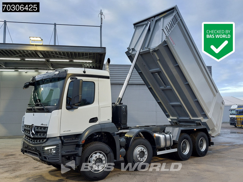 Mercedes-Benz Arocs 4145 8X4 NEW! 19m3 Remmel tipper Big-Axle Steelsuspension Automatic Euro 3 - Kipper: das Bild 1 Mercedes-Benz Arocs 4145 8X4 NEW! 19m3 Remmel tipper Big-Axle Steelsuspension Automatic Euro 3 - Kipper: das Bild 1