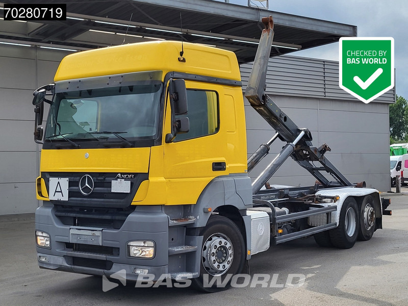 Mercedes-Benz Axor 2543 6X2 Meiller RK 20.70 hooklift Manual Retarder Liftachse Euro 5 - Abrollkipper: das Bild 1 Mercedes-Benz Axor 2543 6X2 Meiller RK 20.70 hooklift Manual Retarder Liftachse Euro 5 - Abrollkipper: das Bild 1