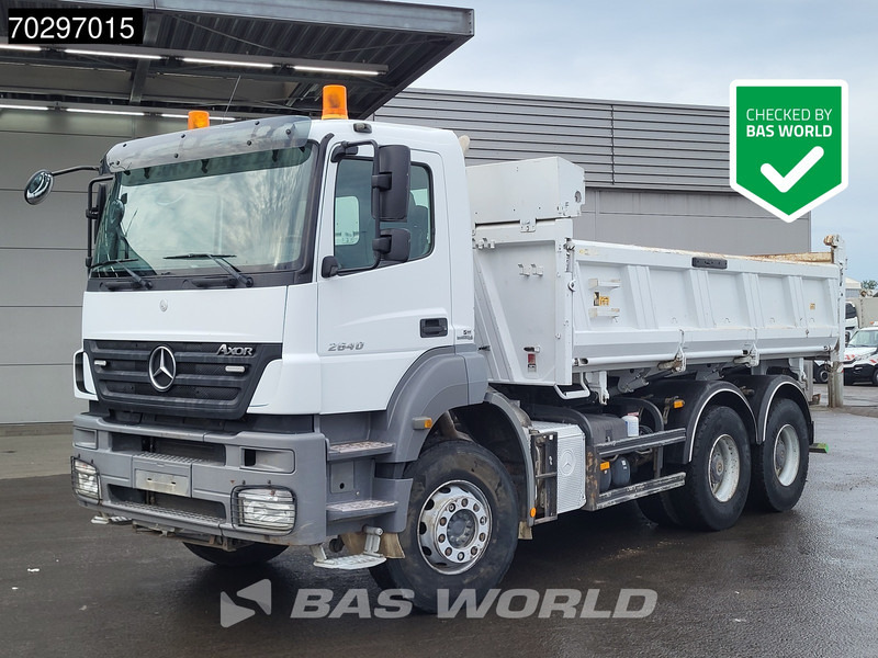 Mercedes-Benz Axor 2640 6X4 10m3 Meiller Tipper Steelsuspension Manual Euro 4 - Kipper: das Bild 1 Mercedes-Benz Axor 2640 6X4 10m3 Meiller Tipper Steelsuspension Manual Euro 4 - Kipper: das Bild 1