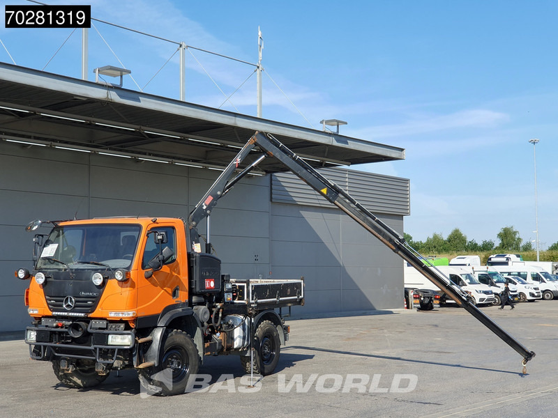 Mercedes-Benz U20 4X4 Hiab 022D-3 HIDUO Kran Crane Hydraulic Euro 5 - Pritsche LKW, Autokran: das Bild 5 Mercedes-Benz U20 4X4 Hiab 022D-3 HIDUO Kran Crane Hydraulic Euro 5 - Pritsche LKW, Autokran: das Bild 5