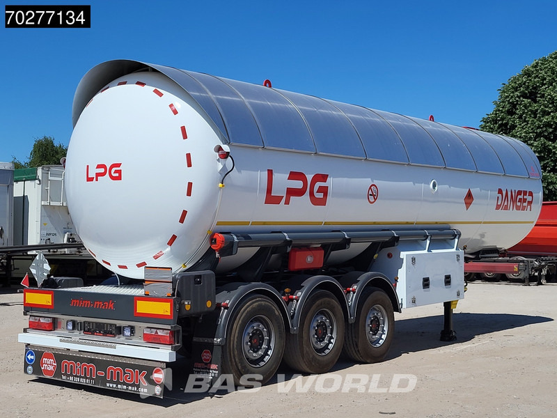 Mim-Mak LPG TRANSPORT TANK 3 axles NEW 48m3 Liftachse Gas ADR - Tankauflieger: das Bild 2 Mim-Mak LPG TRANSPORT TANK 3 axles NEW 48m3 Liftachse Gas ADR - Tankauflieger: das Bild 2