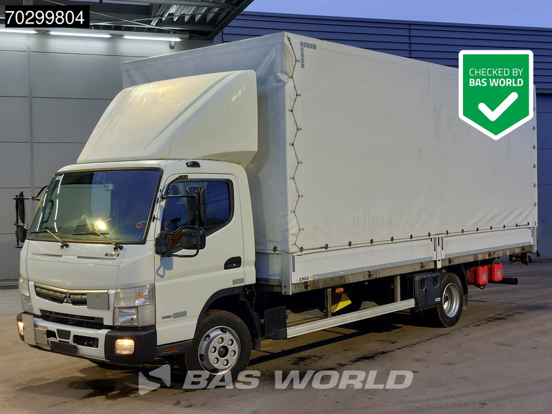 Mitsubishi Fuso 7C 18 4X2 8tonner Curtainsider 1000kg Ladebordwand Automatic Euro 6 - Plane LKW: das Bild 1 Mitsubishi Fuso 7C 18 4X2 8tonner Curtainsider 1000kg Ladebordwand Automatic Euro 6 - Plane LKW: das Bild 1