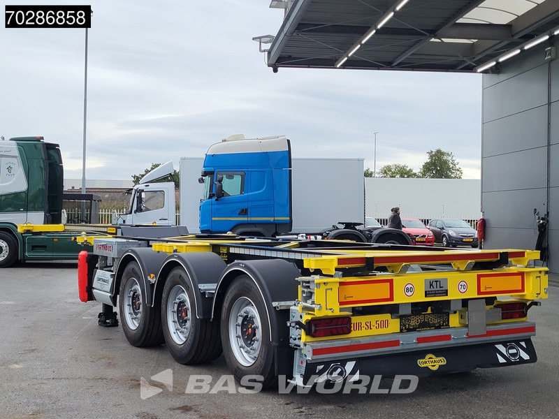 Orthaus CGS (Euro Slider 500) 3 axles Multi 45ft Lift Axle extendable SAF - Container/ Wechselfahrgestell Auflieger: das Bild 3 Orthaus CGS (Euro Slider 500) 3 axles Multi 45ft Lift Axle extendable SAF - Container/ Wechselfahrgestell Auflieger: das Bild 3