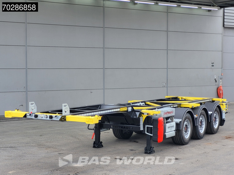 Orthaus CGS (Euro Slider 500) 3 axles Multi 45ft Lift Axle extendable SAF - Container/ Wechselfahrgestell Auflieger: das Bild 2 Orthaus CGS (Euro Slider 500) 3 axles Multi 45ft Lift Axle extendable SAF - Container/ Wechselfahrgestell Auflieger: das Bild 2