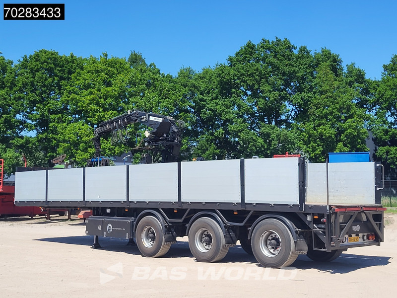 Pacton TPD347 TUV 02/26 2x Steering Axle Crane 16R - Pritschenauflieger/ Plattformauflieger: das Bild 2 Pacton TPD347 TUV 02/26 2x Steering Axle Crane 16R - Pritschenauflieger/ Plattformauflieger: das Bild 2