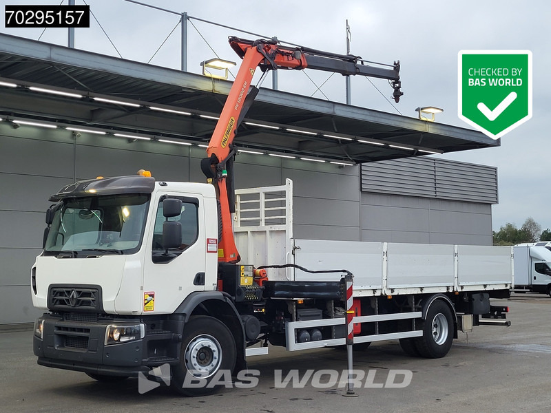 Renault C 280 4X2 Palfinger PK12002 EH Kran Crane Remote Control Automatic Euro 6 - Pritsche LKW, Autokran: das Bild 1 Renault C 280 4X2 Palfinger PK12002 EH Kran Crane Remote Control Automatic Euro 6 - Pritsche LKW, Autokran: das Bild 1
