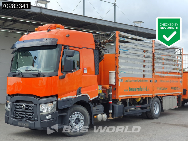 Renault C 380 4X2 Palfinger PK18002-EH Retarder Automatic Standklima Euro 6 - Pritsche LKW, Autokran: das Bild 1 Renault C 380 4X2 Palfinger PK18002-EH Retarder Automatic Standklima Euro 6 - Pritsche LKW, Autokran: das Bild 1