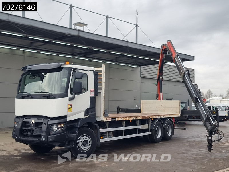 Renault C 380 6X4 Palfinger PK18002-EH C Remote Retarder Euro 6 - Pritsche LKW, Autokran: das Bild 5 Renault C 380 6X4 Palfinger PK18002-EH C Remote Retarder Euro 6 - Pritsche LKW, Autokran: das Bild 5