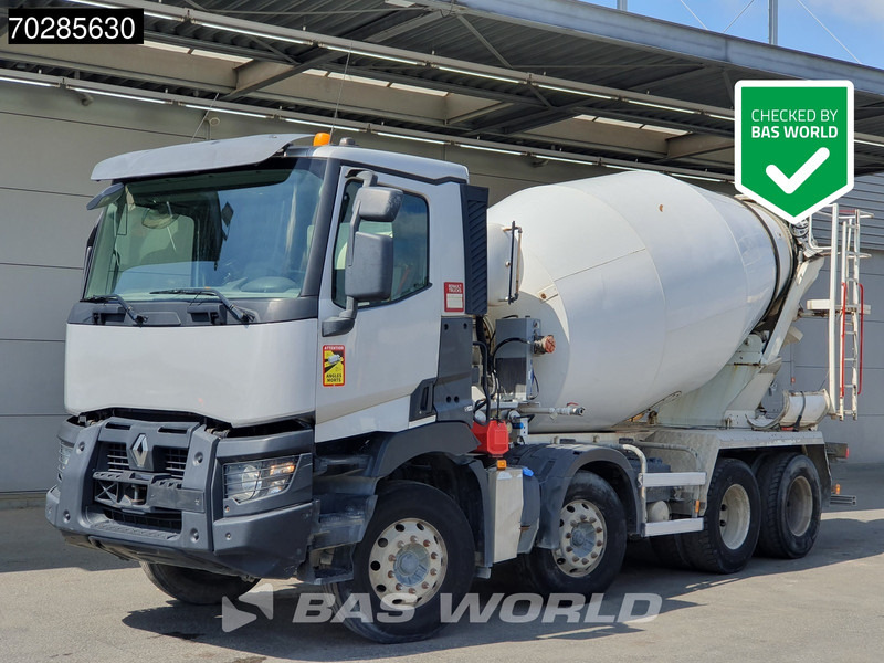 Renault C 430 8X4 9m3 Euromixbeton Mixer Steelsuspension Automatic Euro 6 - Fahrmischer: das Bild 1 Renault C 430 8X4 9m3 Euromixbeton Mixer Steelsuspension Automatic Euro 6 - Fahrmischer: das Bild 1